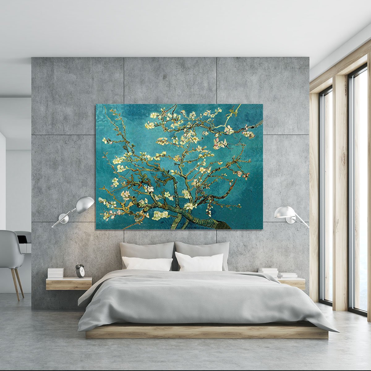 Blossoming Almond Tree by Van Gogh Canvas Print or Poster