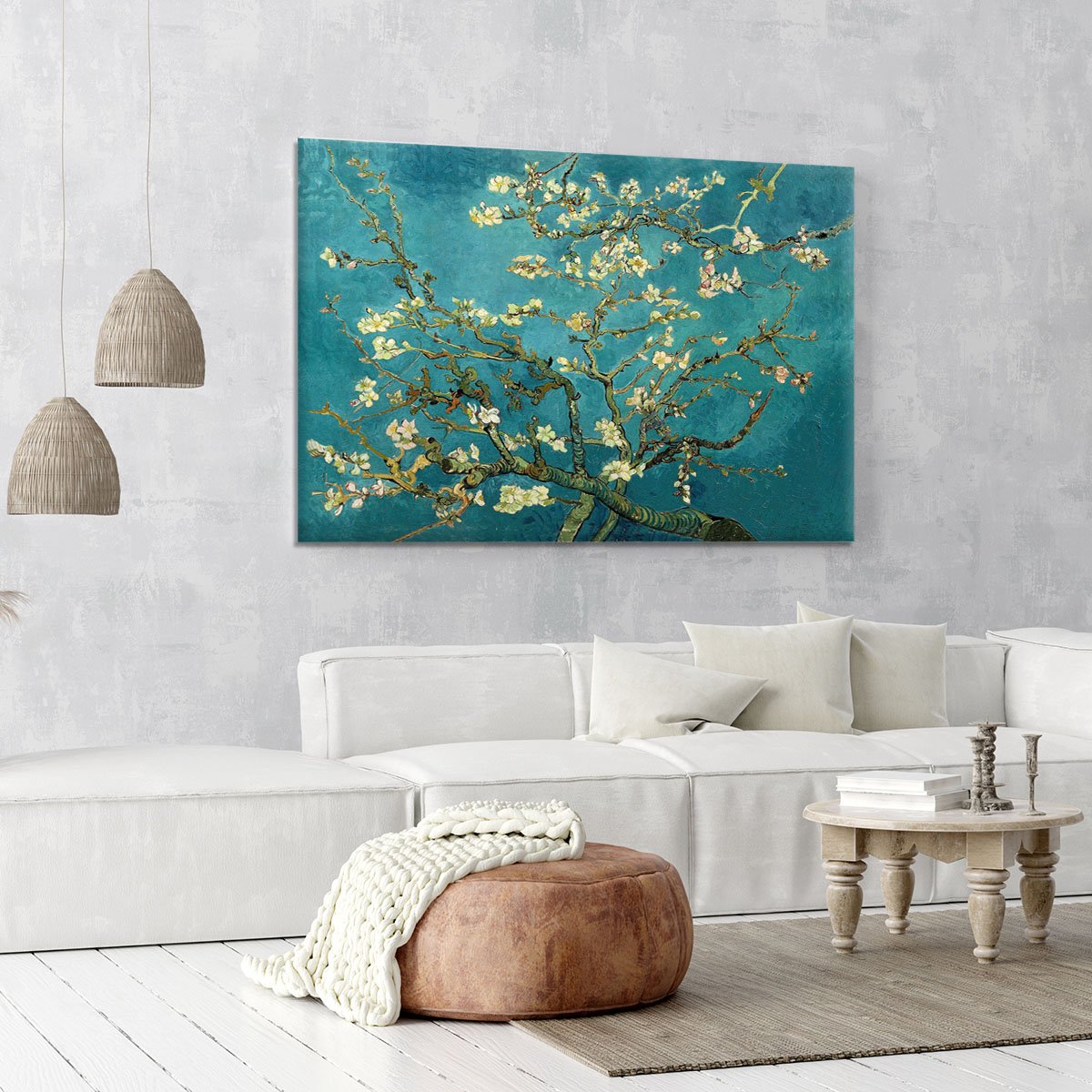 Blossoming Almond Tree by Van Gogh Canvas Print or Poster