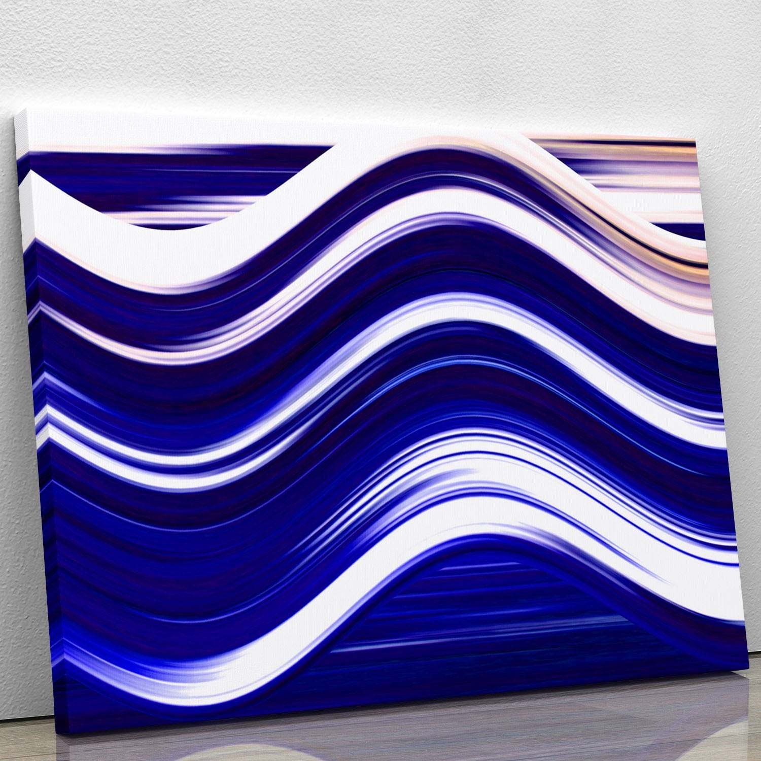 Blue Wave Canvas Print or Poster