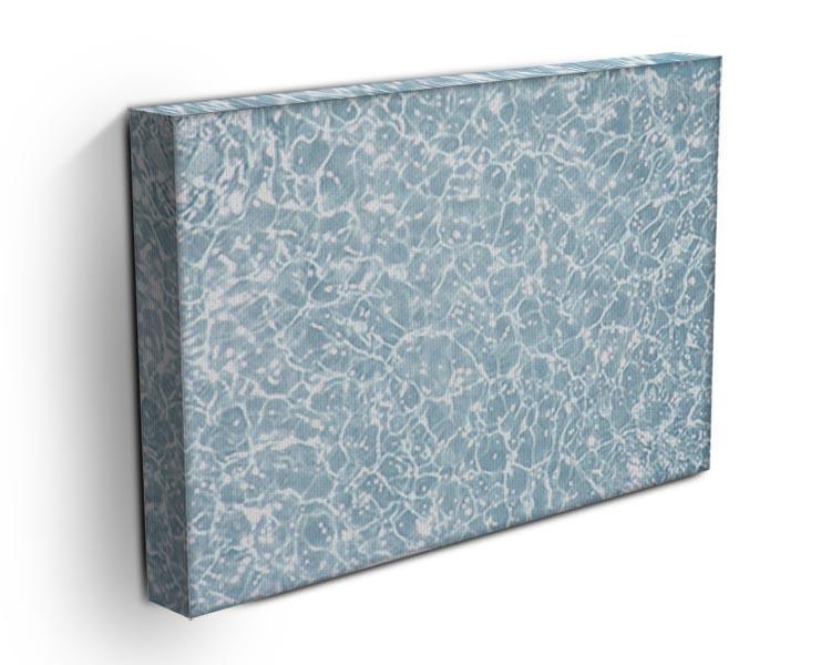 Blue water texture Canvas Print or Poster - Canvas Art Rocks - 3