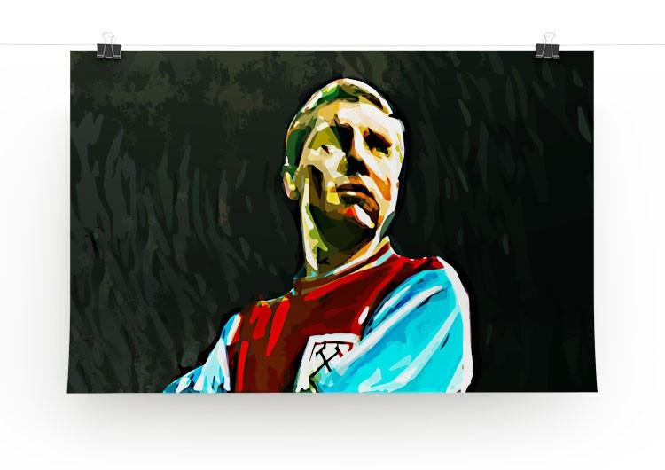 Bobby Moore Print - Canvas Art Rocks - 2