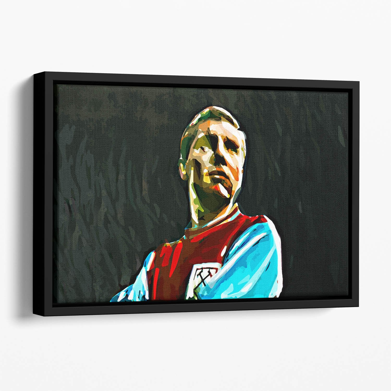 Bobby Moore Floating Framed Canvas