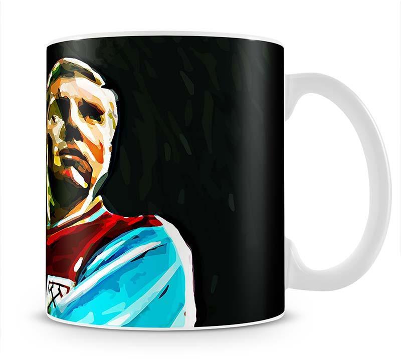 Bobby Moore Mug - Canvas Art Rocks - 1