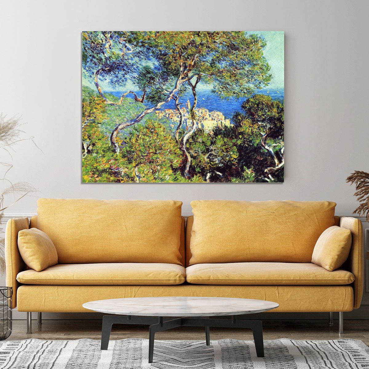 Bordighera by Monet Canvas Print or Poster