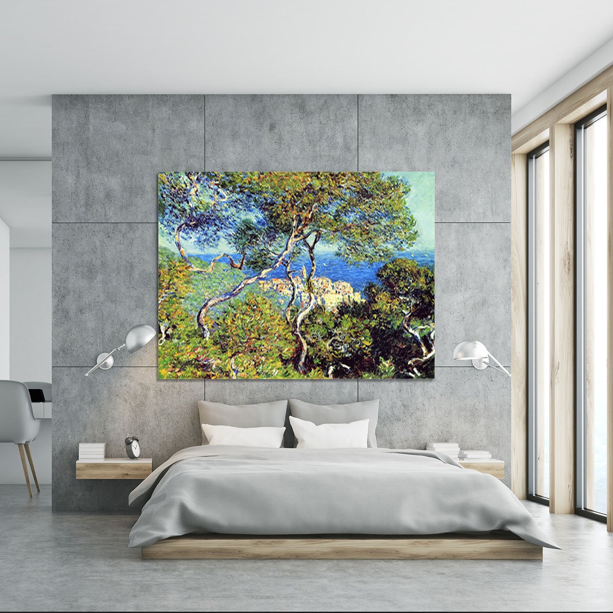 Bordighera by Monet Canvas Print or Poster