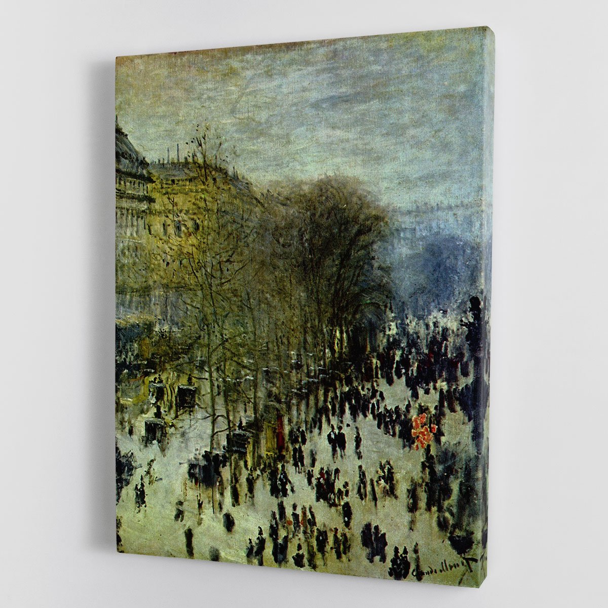 Boulevard of Capucines by Monet Canvas Print or Poster