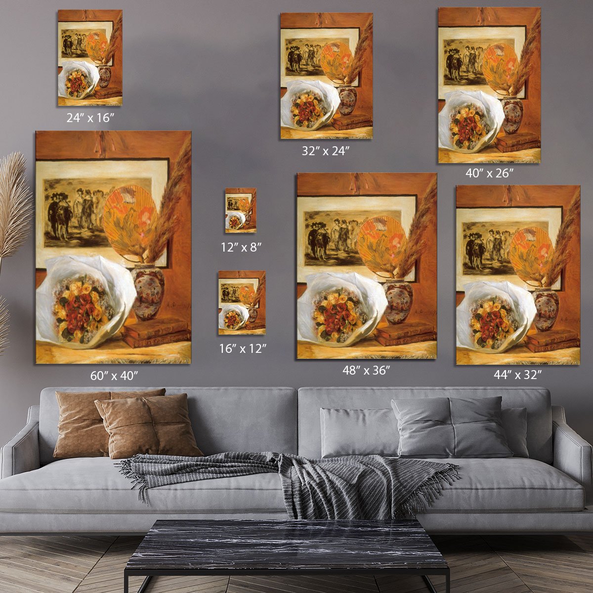 Bouquet by Renoir Canvas Print or Poster