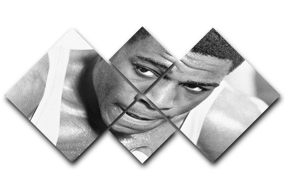 Boxer Frank Bruno 4 Square Multi Panel Canvas  - Canvas Art Rocks - 1