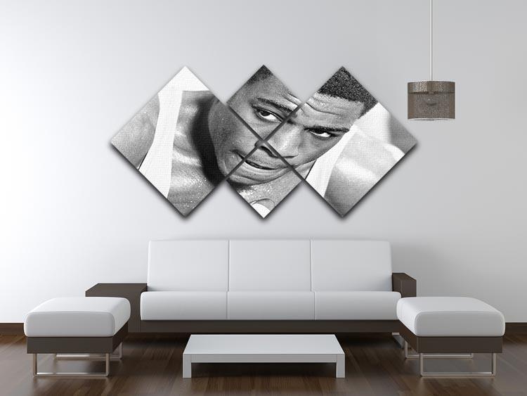 Boxer Frank Bruno 4 Square Multi Panel Canvas - Canvas Art Rocks - 3
