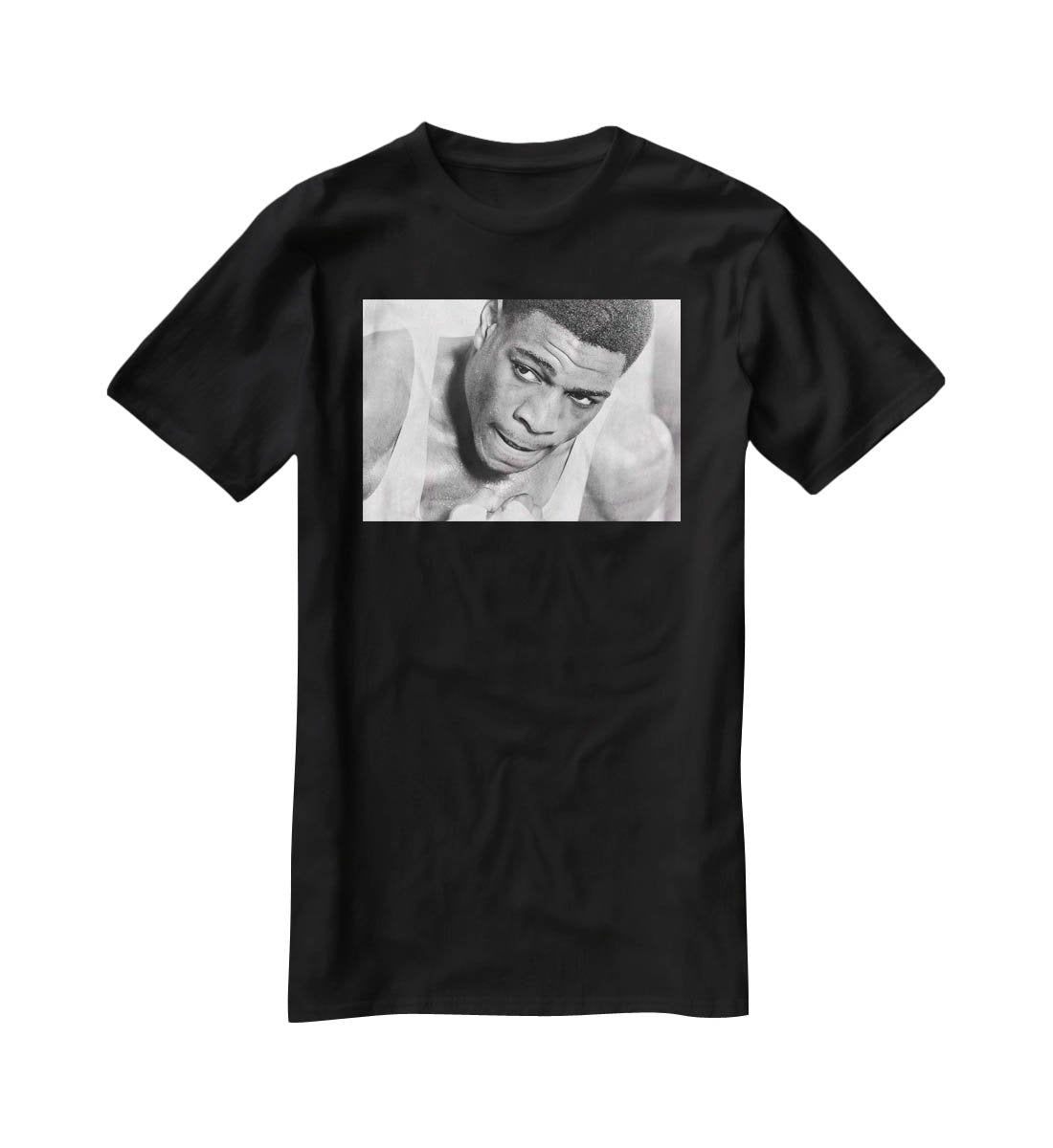 Boxer Frank Bruno T-Shirt - Canvas Art Rocks - 1