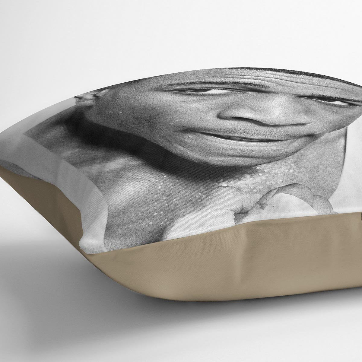 Boxer Frank Bruno Cushion