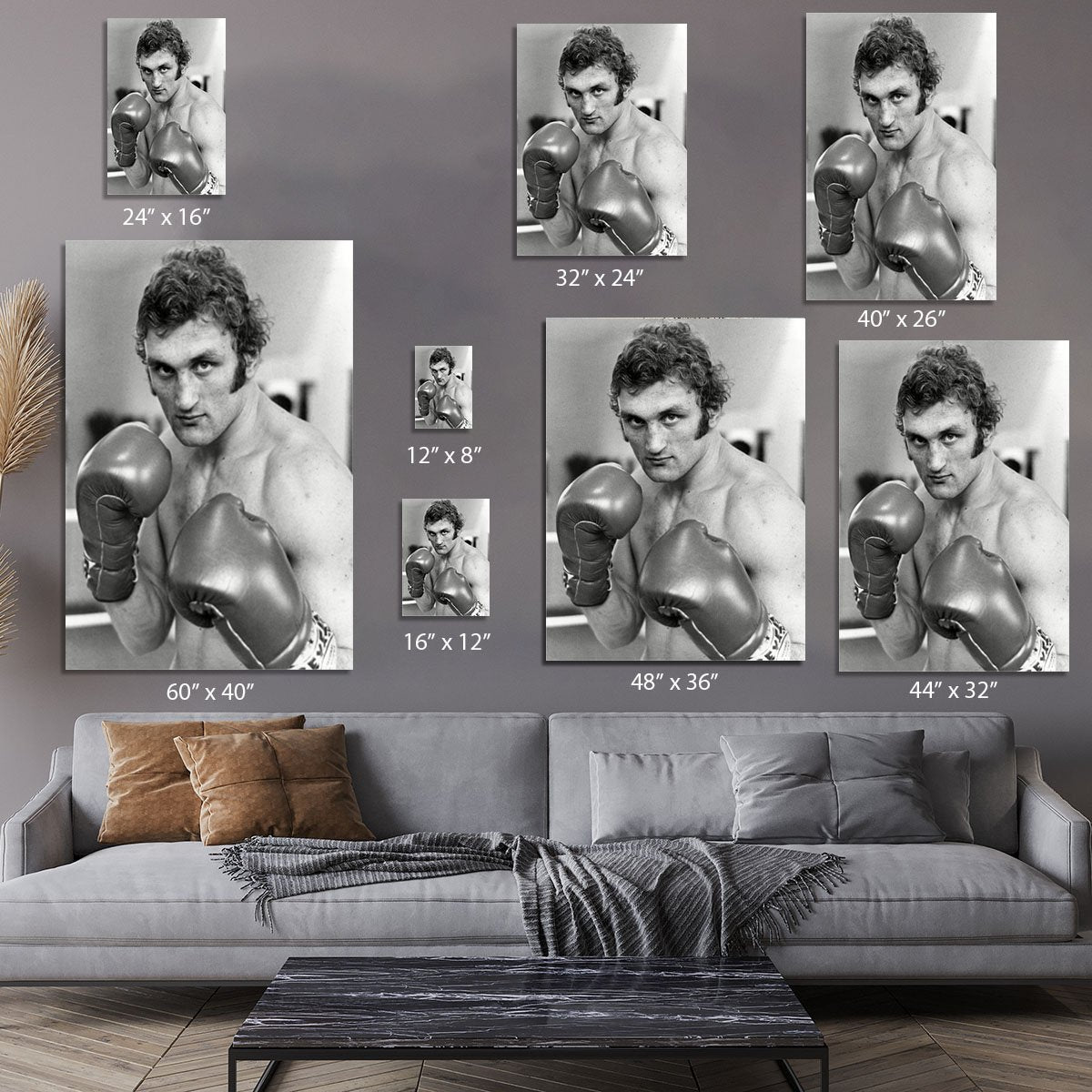 Boxer Joe Bugner Canvas Print or Poster