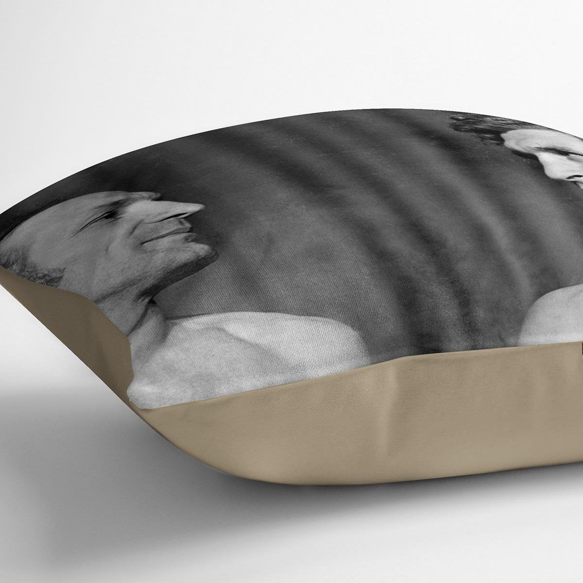 Boxers Henry Cooper and Joe Bugner Cushion