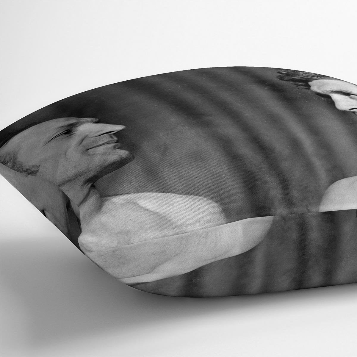 Boxers Henry Cooper and Joe Bugner Cushion