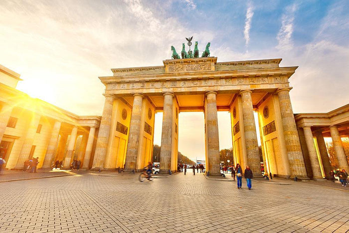 Brandenburg gate at sunset Wall Mural Wallpaper