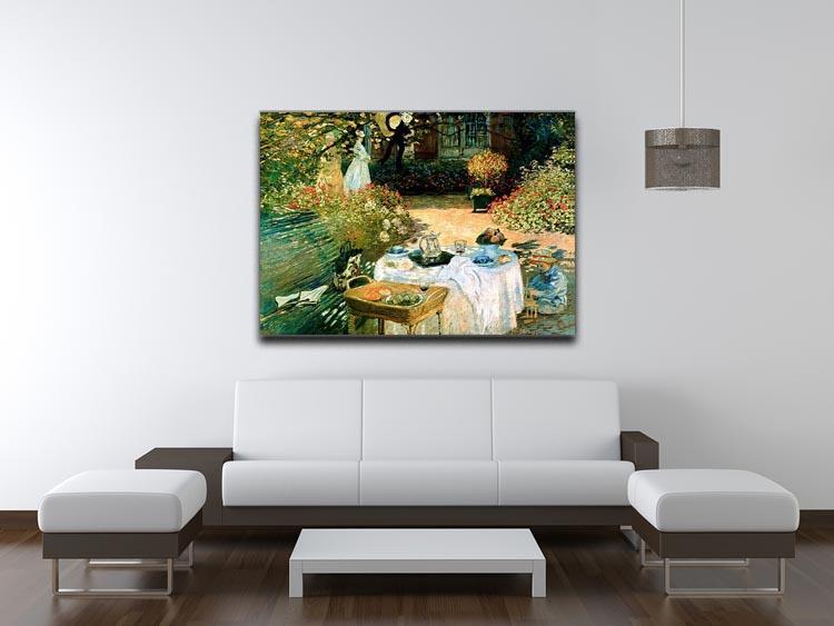 Breakfast by Monet Canvas Print & Poster - Canvas Art Rocks - 4