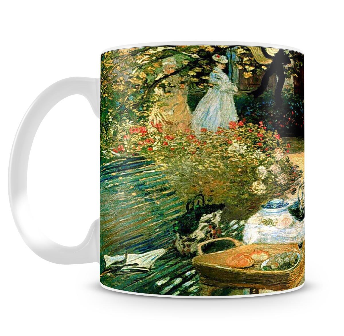 Breakfast by Monet Mug - Canvas Art Rocks - 4