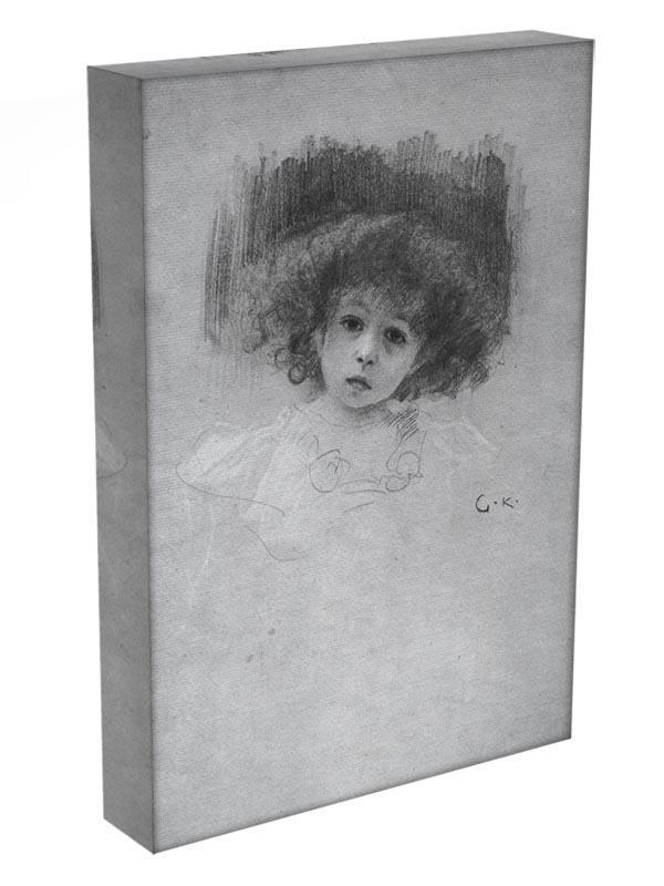 Breast image of a child by Klimt Canvas Print or Poster - Canvas Art Rocks - 3