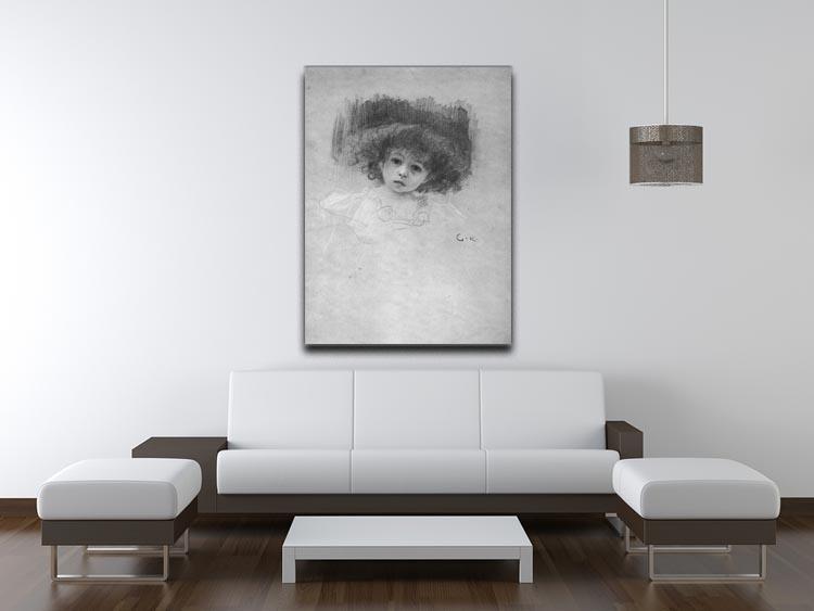 Breast image of a child by Klimt Canvas Print or Poster - Canvas Art Rocks - 4
