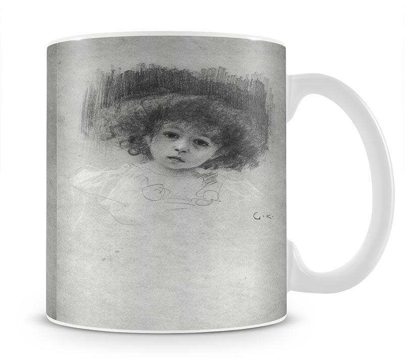 Breast image of a child by Klimt Mug - Canvas Art Rocks - 1