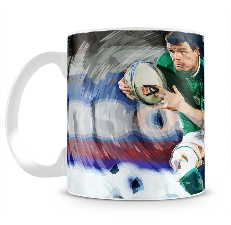 Brian ODriscoll Mug - Canvas Art Rocks - 2