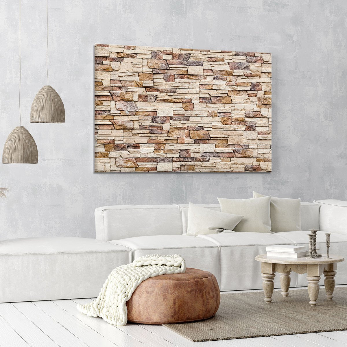 Brick wall Canvas Print or Poster