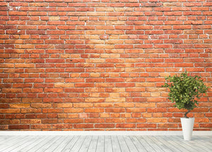 Bricks wall Wall Mural Wallpaper - Canvas Art Rocks - 4
