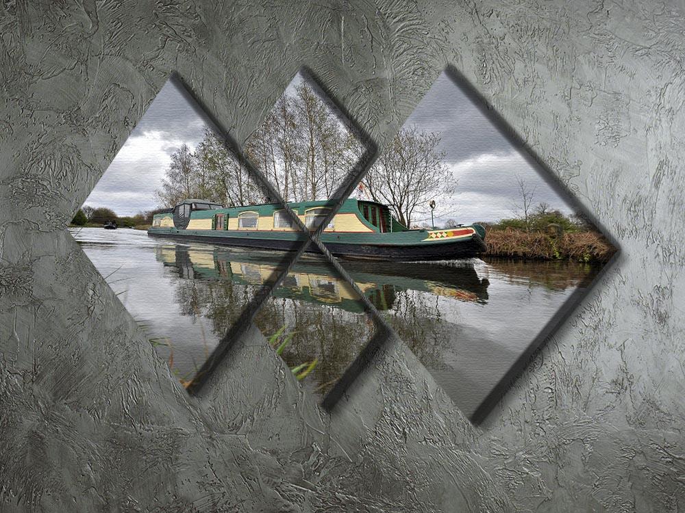 Bridgewater Canal 4 Square Multi Panel Canvas - Canvas Art Rocks - 2