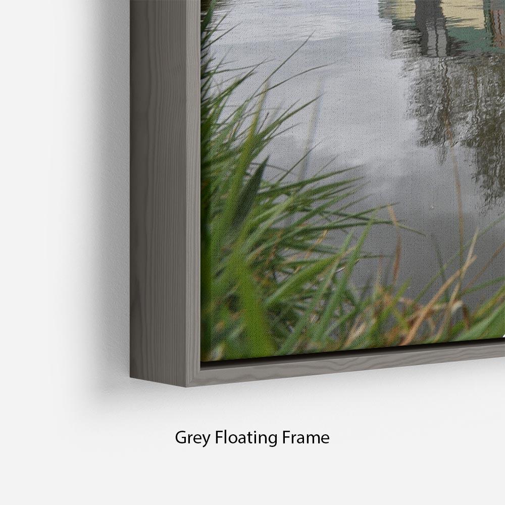 Bridgewater Canal Floating Frame Canvas - Canvas Art Rocks - 4
