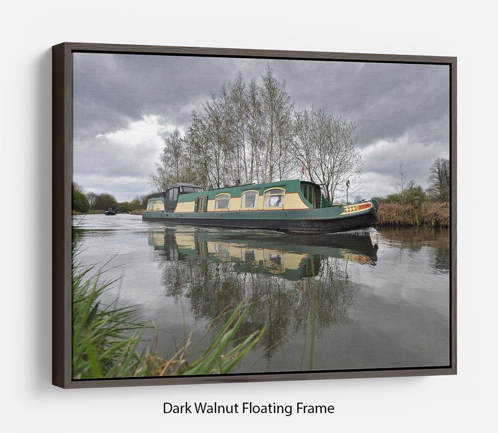 Bridgewater Canal Floating Frame Canvas - Canvas Art Rocks - 5