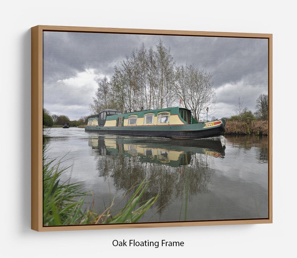Bridgewater Canal Floating Frame Canvas - Canvas Art Rocks - 9
