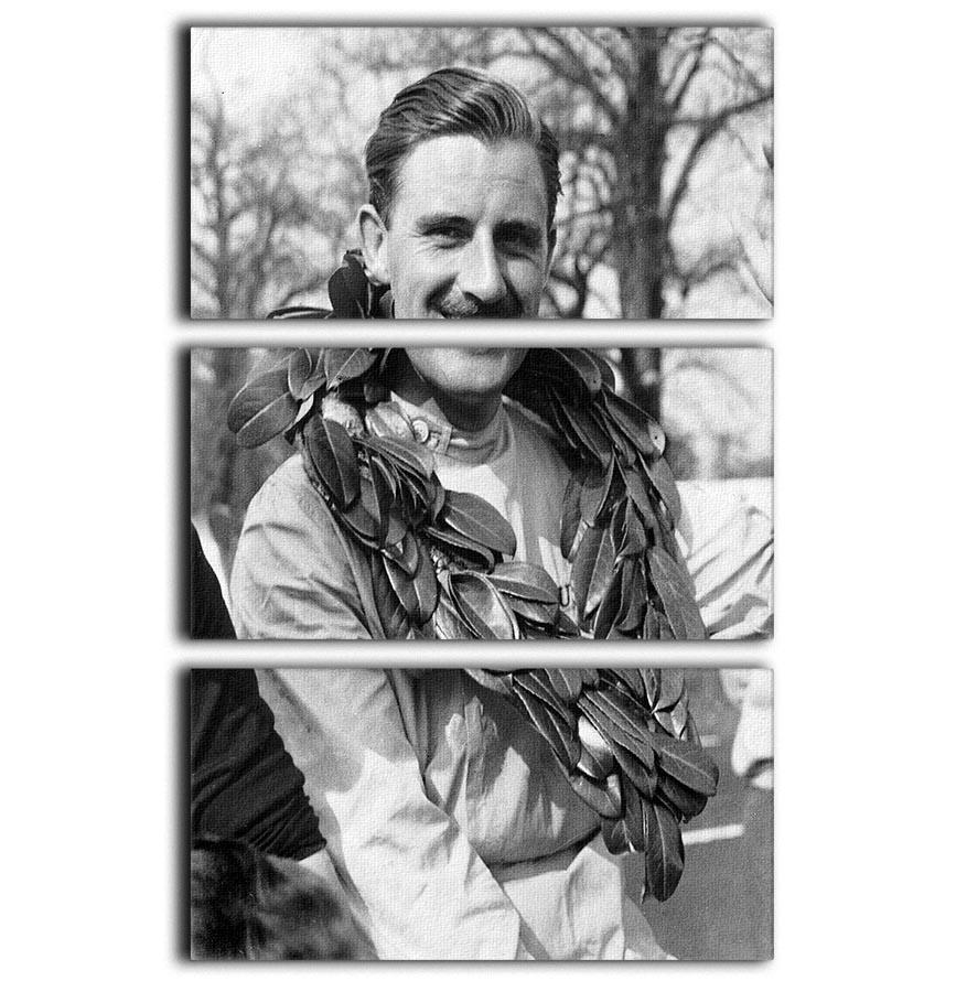 British racing driver Graham Hill 3 Split Panel Canvas Print - Canvas Art Rocks - 1