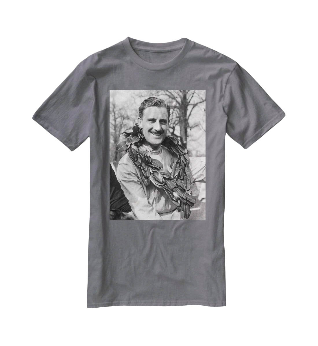 British racing driver Graham Hill T-Shirt - Canvas Art Rocks - 3