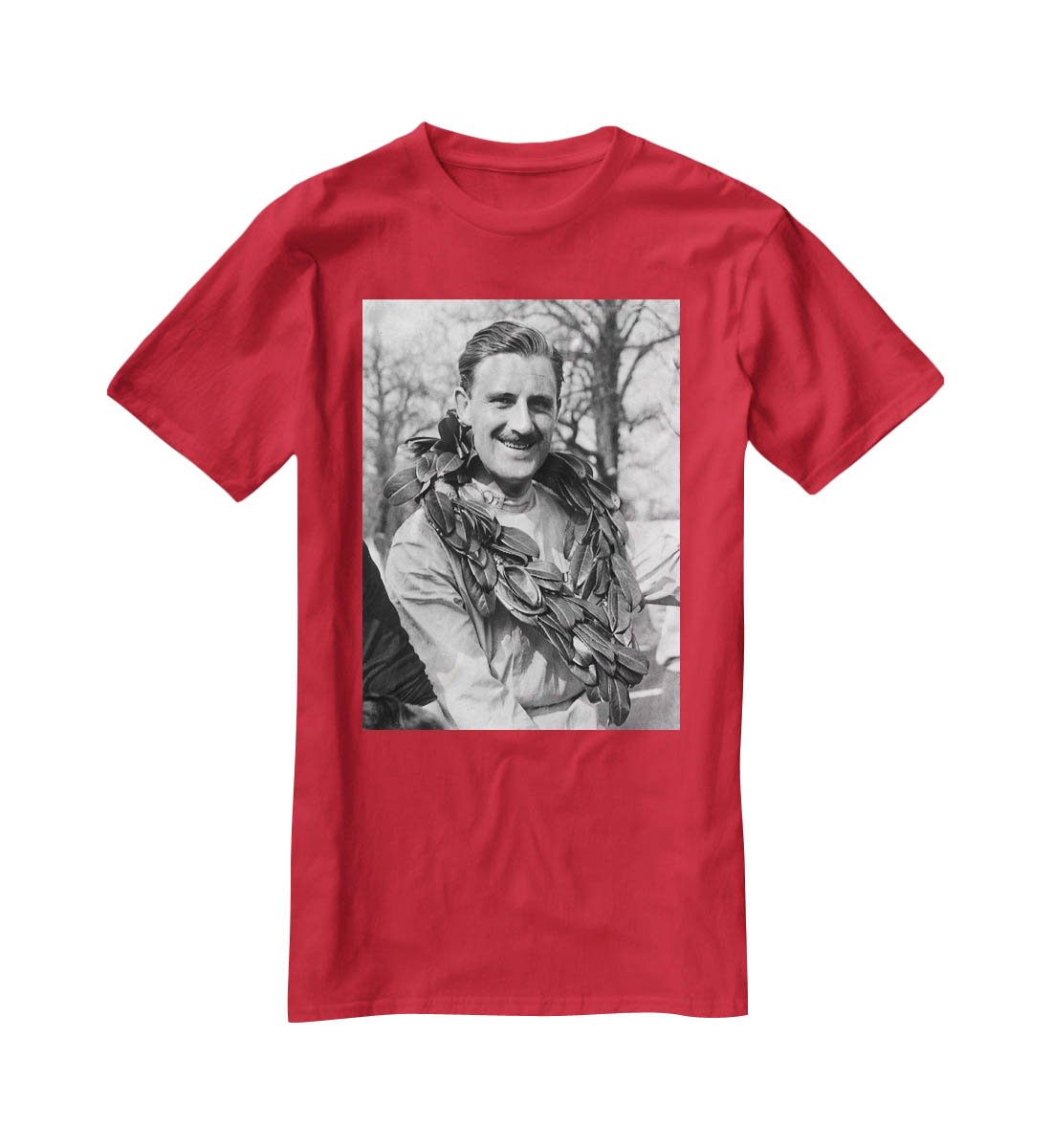 British racing driver Graham Hill T-Shirt - Canvas Art Rocks - 4
