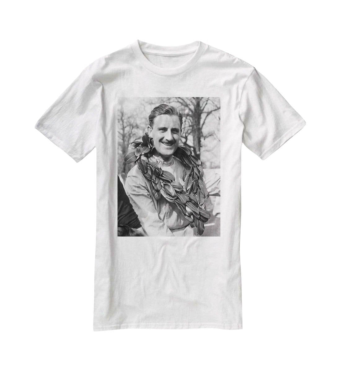 British racing driver Graham Hill T-Shirt - Canvas Art Rocks - 5