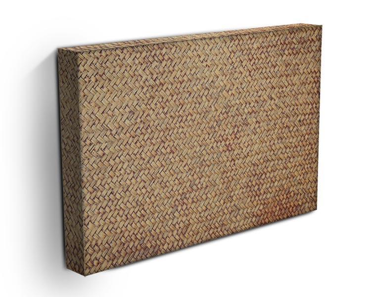 Brown rattan weave Canvas Print or Poster - Canvas Art Rocks - 3