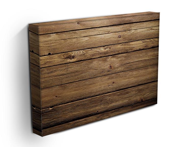 Brown wood texture Canvas Print or Poster - Canvas Art Rocks - 3