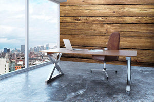 Brown wood texture Wall Mural Wallpaper - Canvas Art Rocks - 3