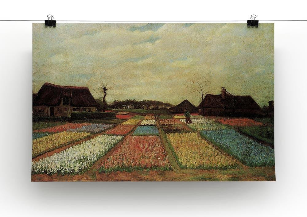Bulb Fields by Van Gogh Canvas Print & Poster - Canvas Art Rocks - 2