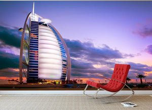 Burj Al Arab hotel Wall Mural Wallpaper - Canvas Art Rocks - 2