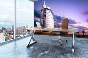 Burj Al Arab hotel Wall Mural Wallpaper - Canvas Art Rocks - 3