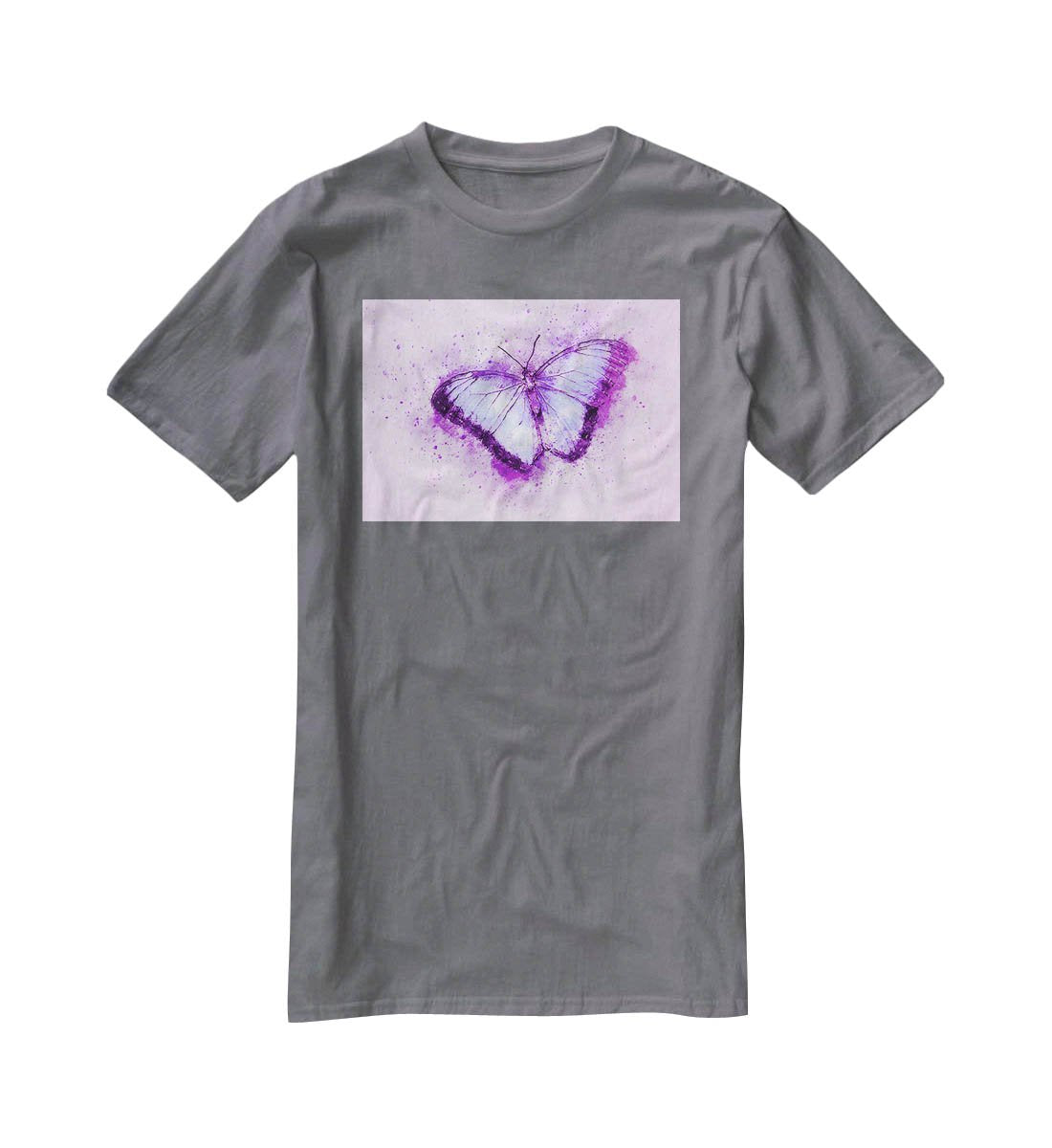 Butterfly Painting T-Shirt - Canvas Art Rocks - 3