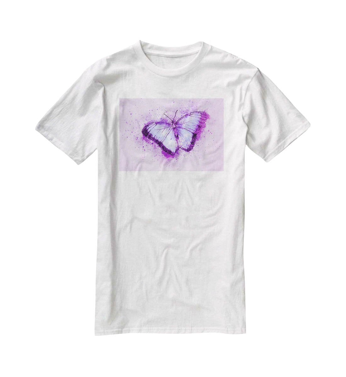 Butterfly Painting T-Shirt - Canvas Art Rocks - 5