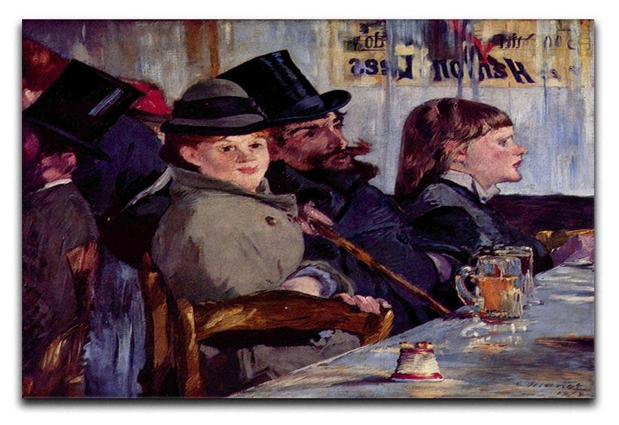 Cabaret in Reichshoffen by Manet Canvas Print or Poster  - Canvas Art Rocks - 1