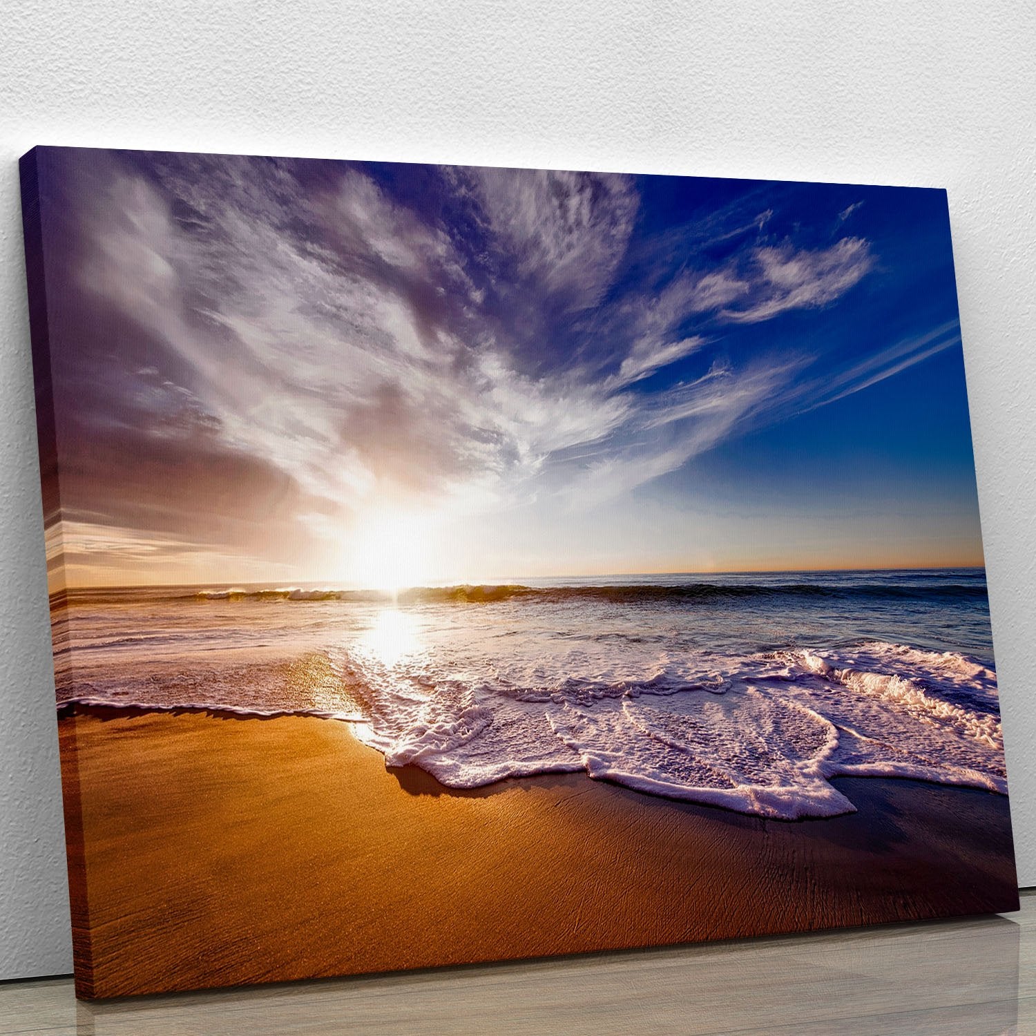 California Beach Canvas Print or Poster