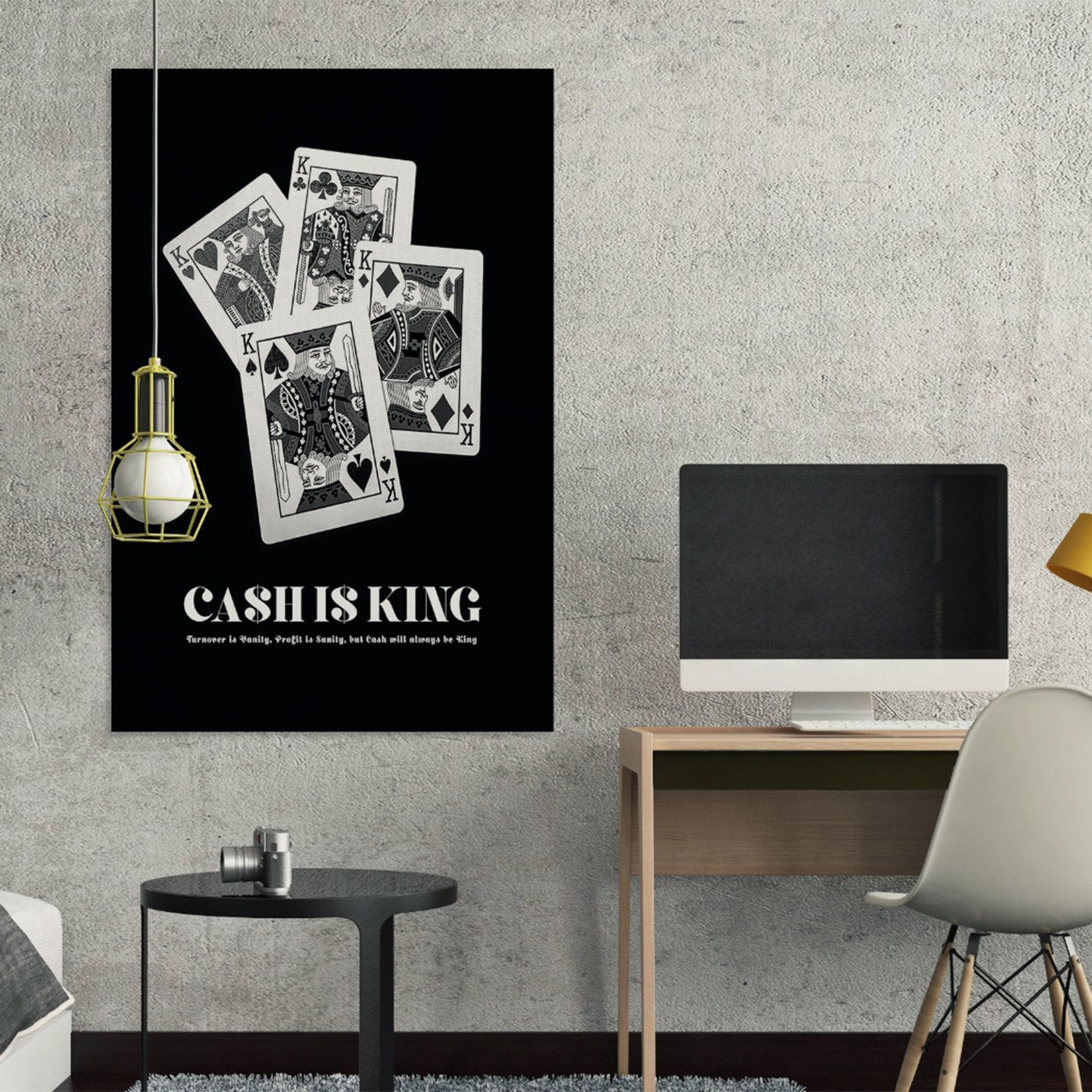 Cash is King Canvas