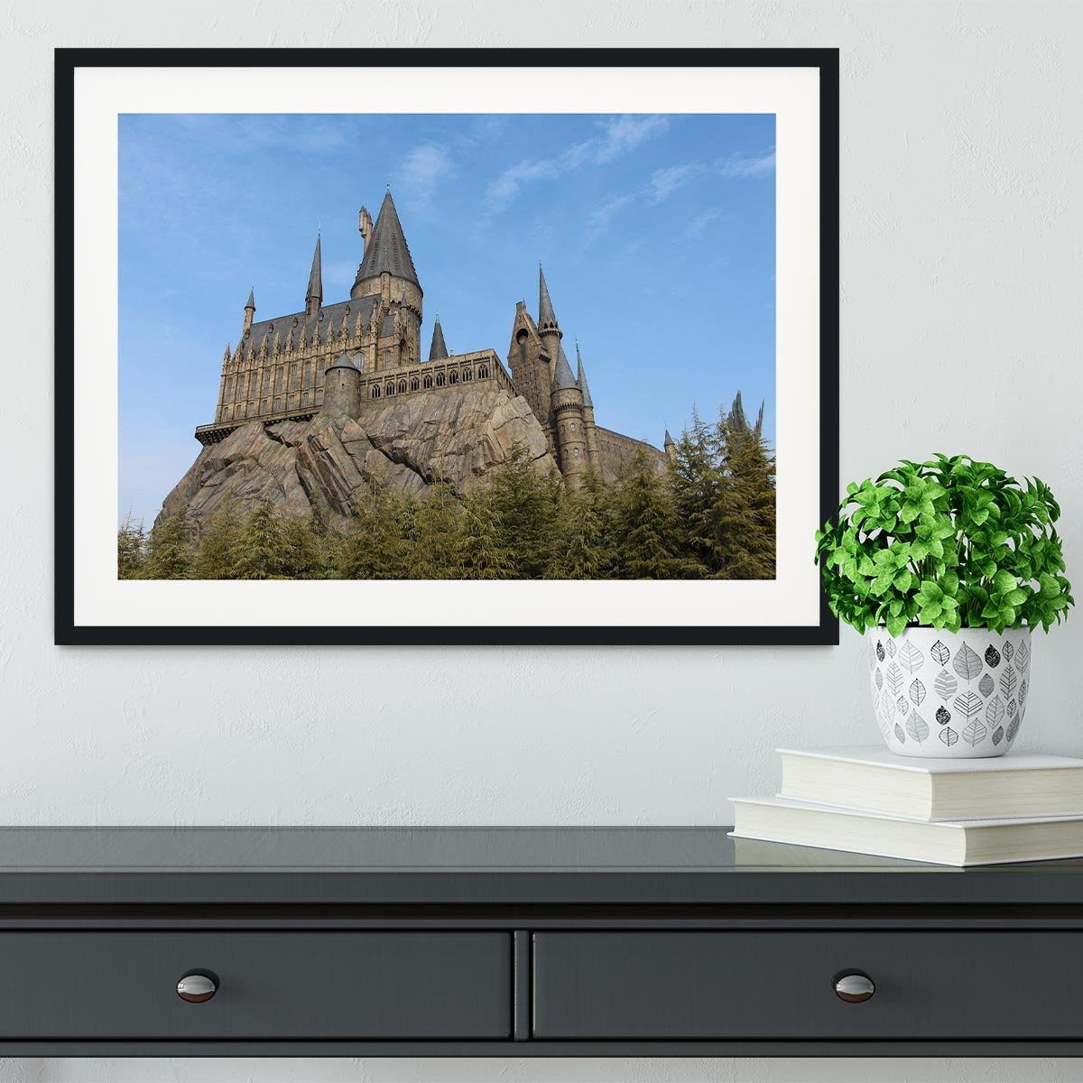 Castle Framed Print - Canvas Art Rocks - 1