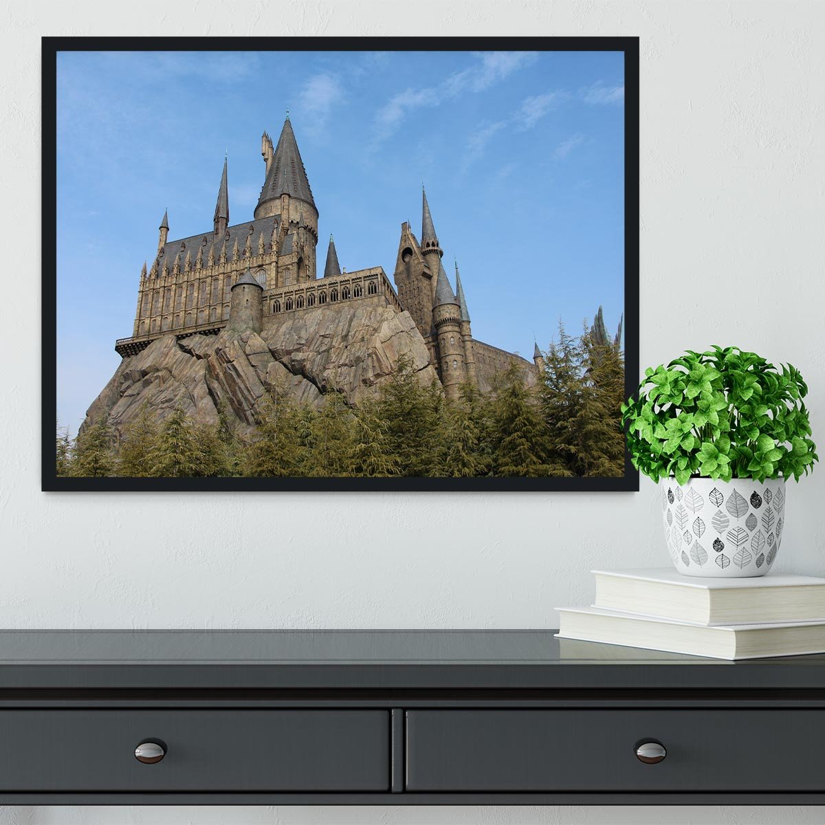 Castle Framed Print - Canvas Art Rocks - 2