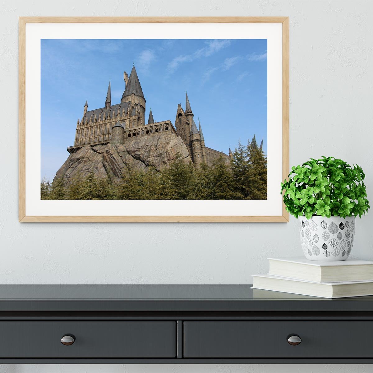 Castle Framed Print - Canvas Art Rocks - 3