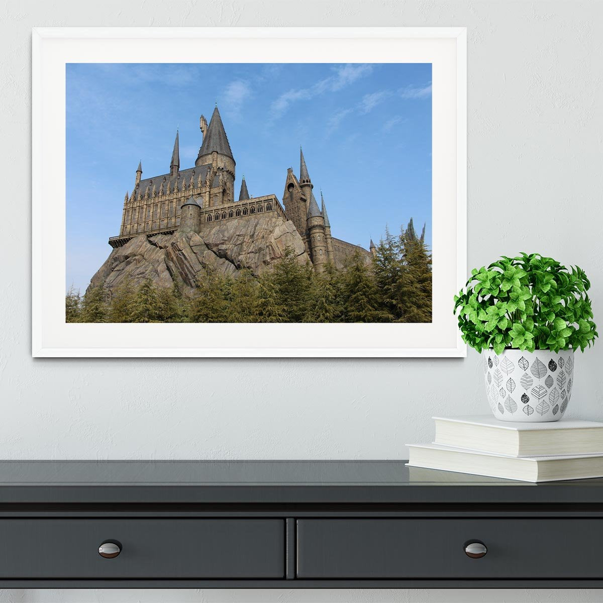 Castle Framed Print - Canvas Art Rocks - 5